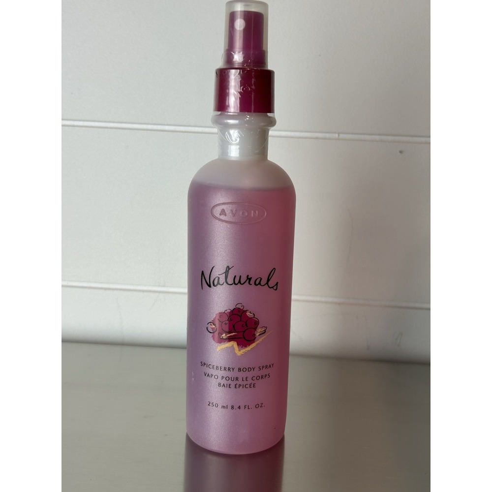 Avon Naturals Spiceberry Body‎ Spray 8.4 Fl. Oz  NEW